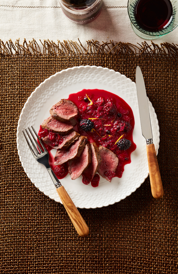 Venison with spiced blackberry mead sauce 2_gallery