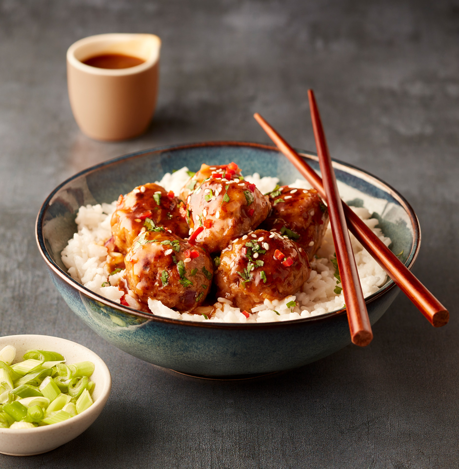 Asian pork meatballs in honey & ginger glaze 2_gallery